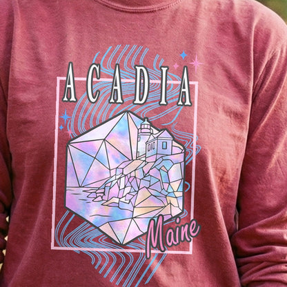 Acadia Retro 80's Premium Long Sleeve