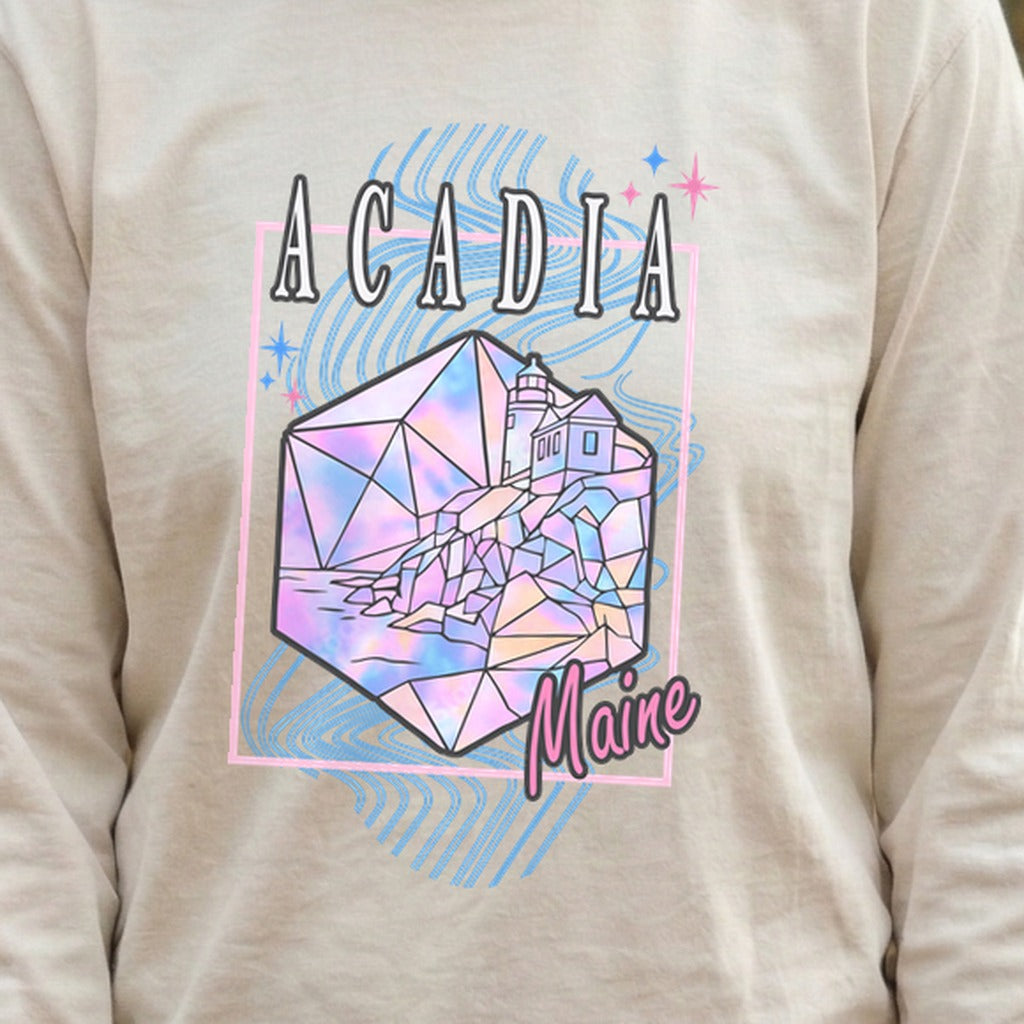 Acadia Retro 80's Premium Long Sleeve