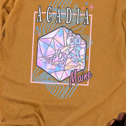 Acadia Retro 80's Premium Long Sleeve