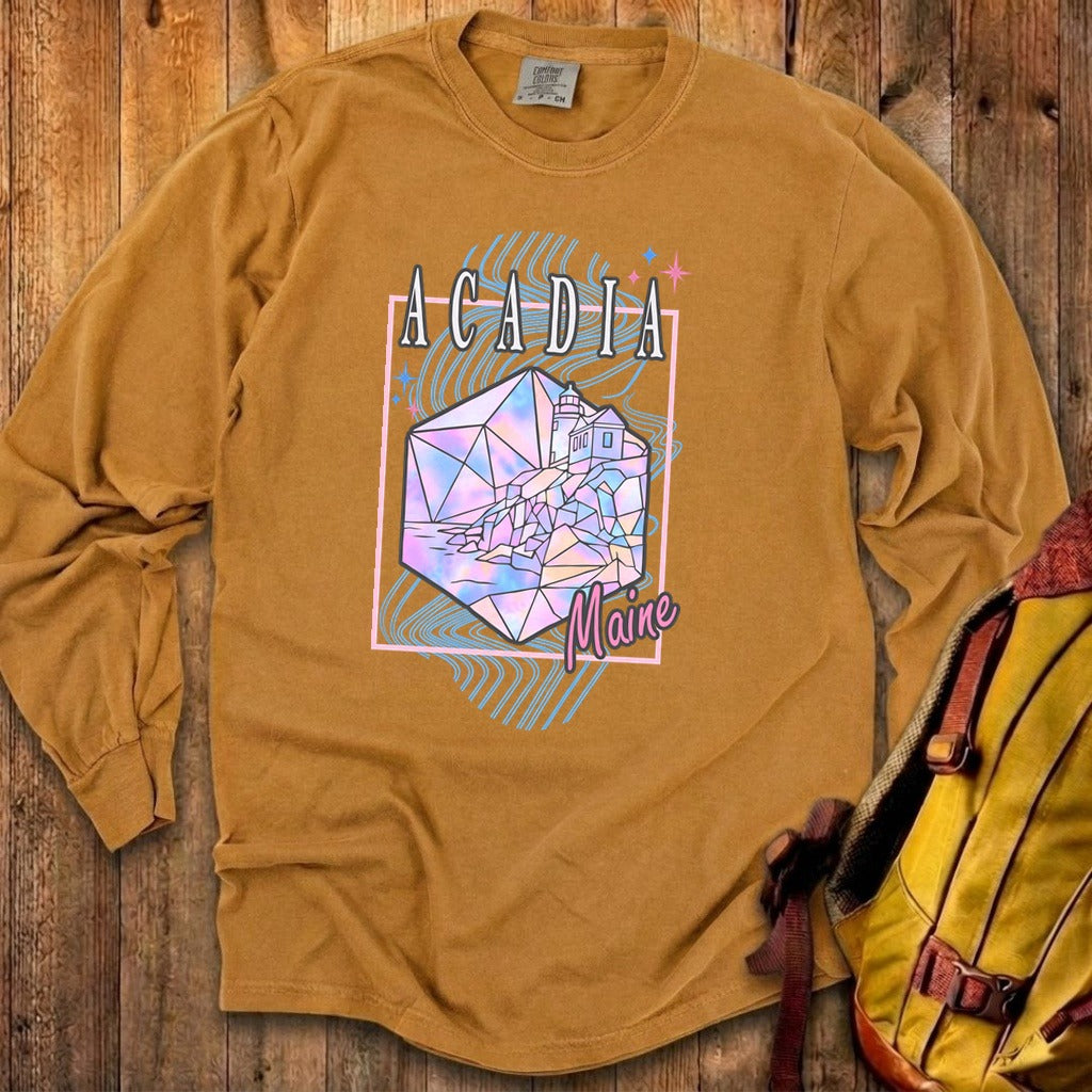 Acadia Retro 80's Premium Long Sleeve