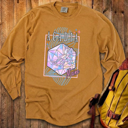 Acadia Retro 80's Premium Long Sleeve