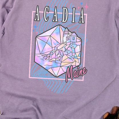 Acadia Retro 80's Premium Long Sleeve