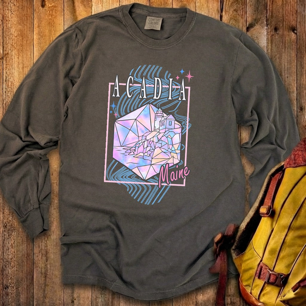 Acadia Retro 80's Premium Long Sleeve