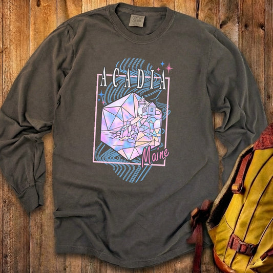 Acadia Retro 80's Premium Long Sleeve