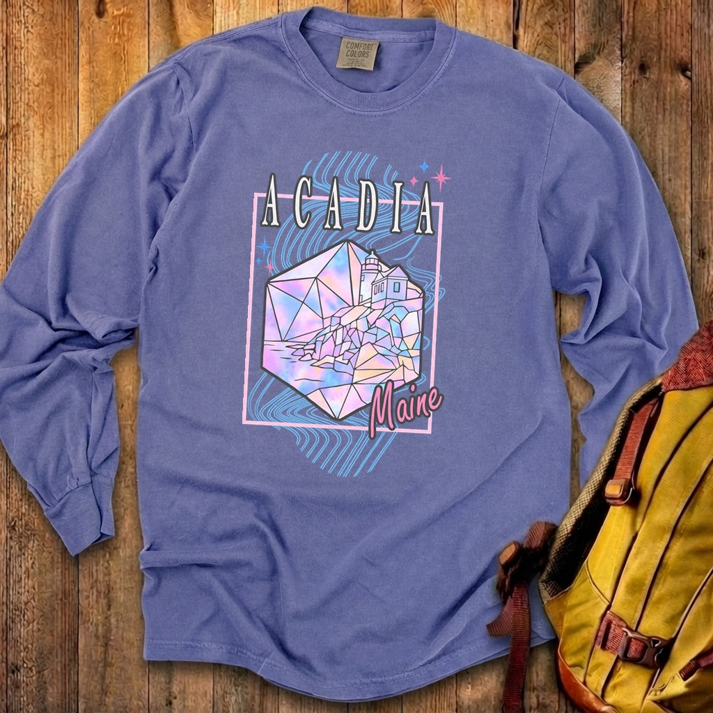 Acadia Retro 80's Premium Long Sleeve