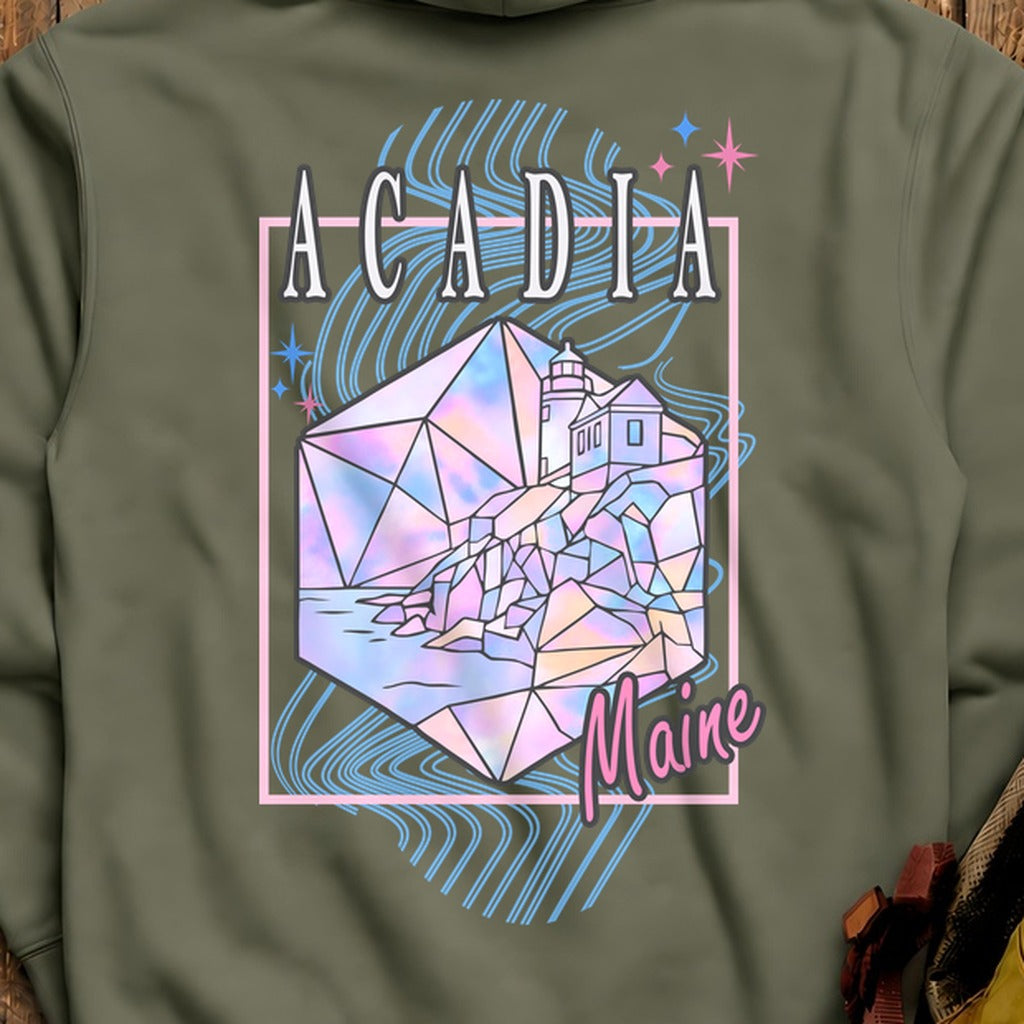 Acadia Retro 80's Hoodie