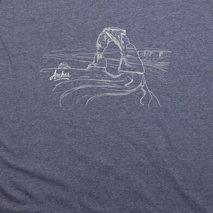Arches Line Drawing T-Shirt