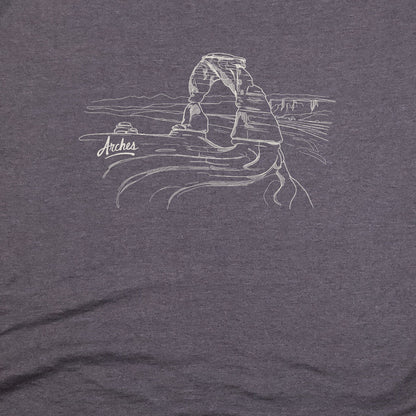 Arches Line Drawing T-Shirt
