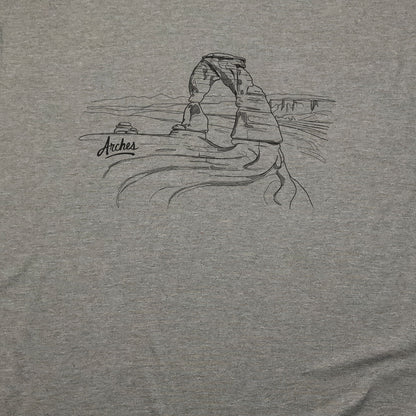 Arches Line Drawing T-Shirt
