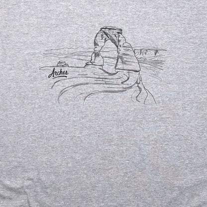 Arches Line Drawing T-Shirt