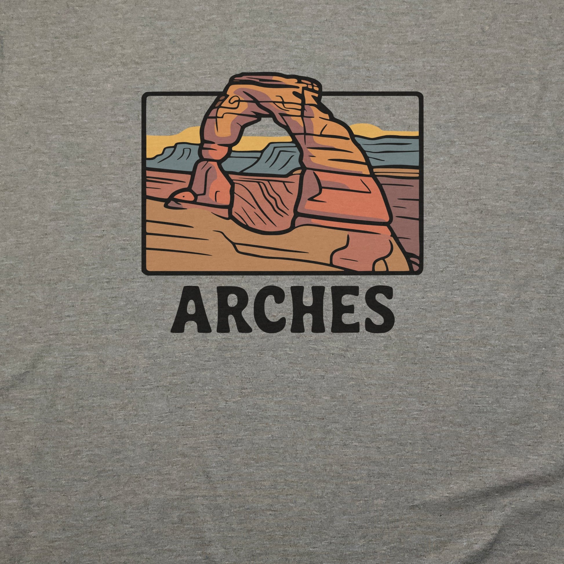 Arches National Park T-Shirt Adventure and Outdoors Themed T-Shirt