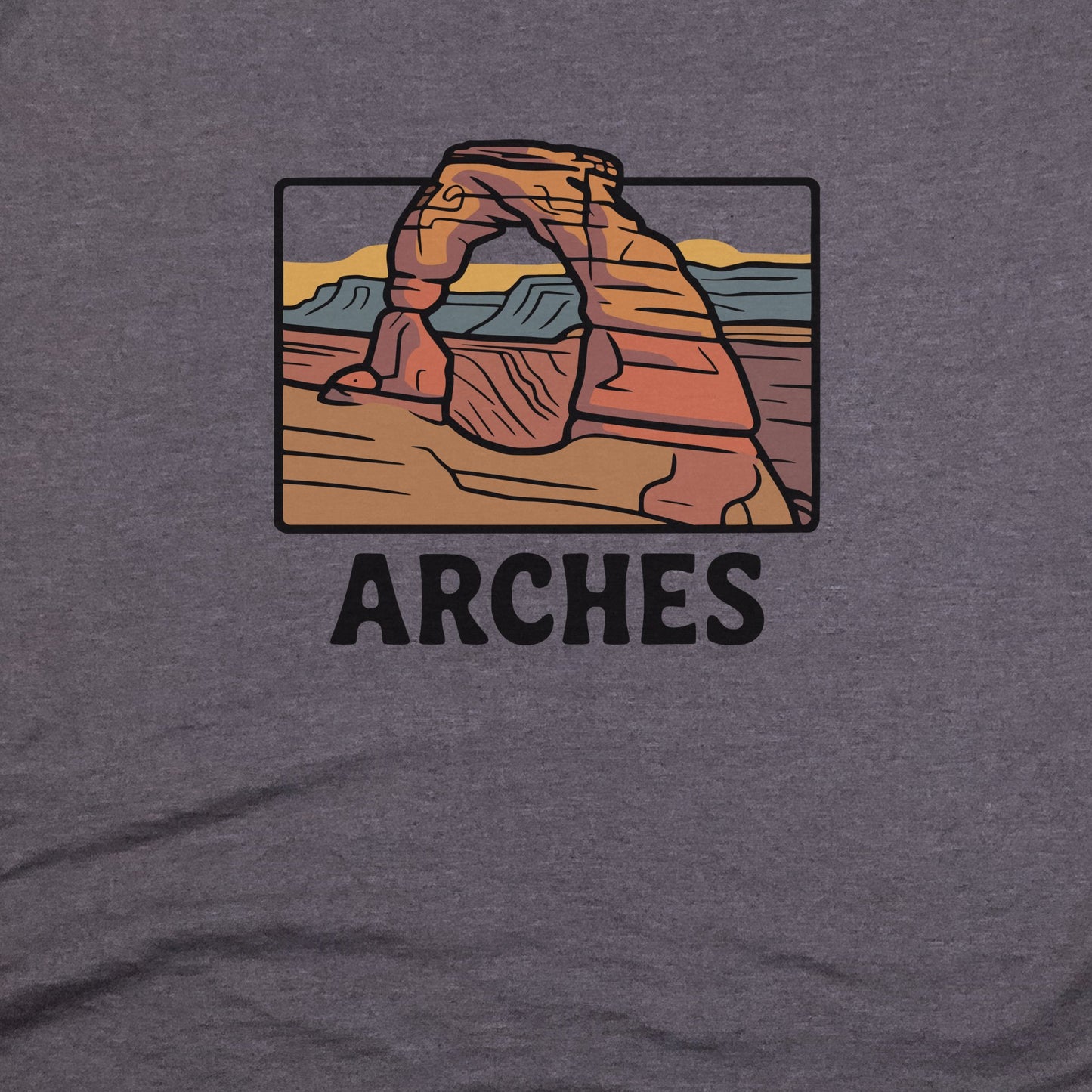 Arches National Park T-Shirt Adventure and Outdoors Themed T-Shirt