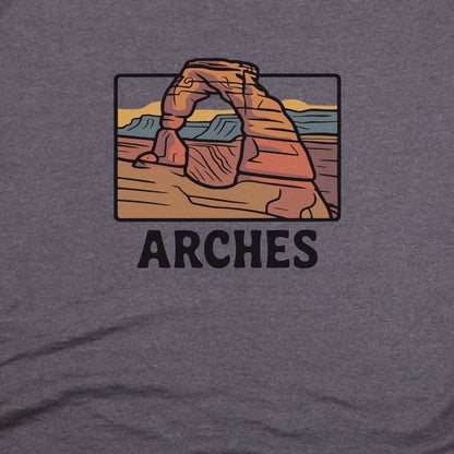 Arches National Park T-Shirt Adventure and Outdoors Themed T-Shirt