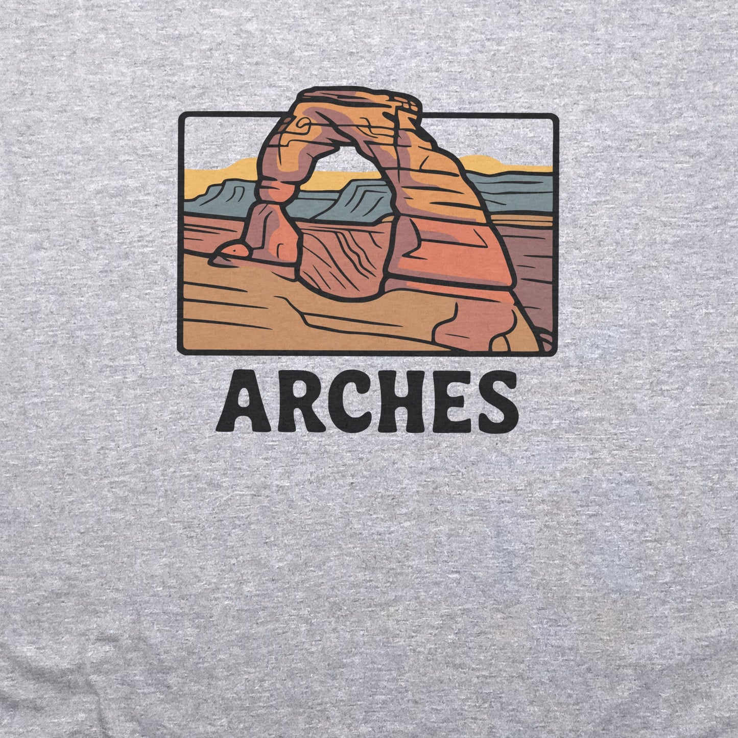 Arches National Park T-Shirt Adventure and Outdoors Themed T-Shirt
