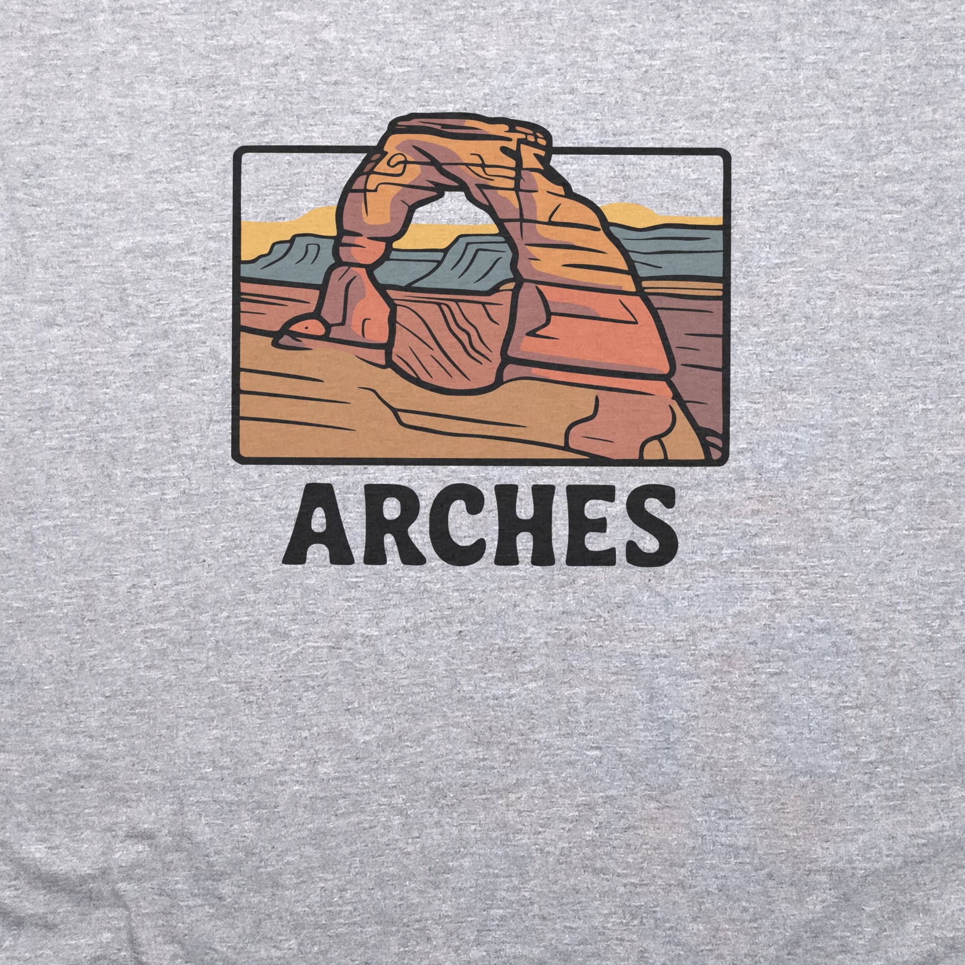 Arches National Park T-Shirt Adventure and Outdoors Themed T-Shirt