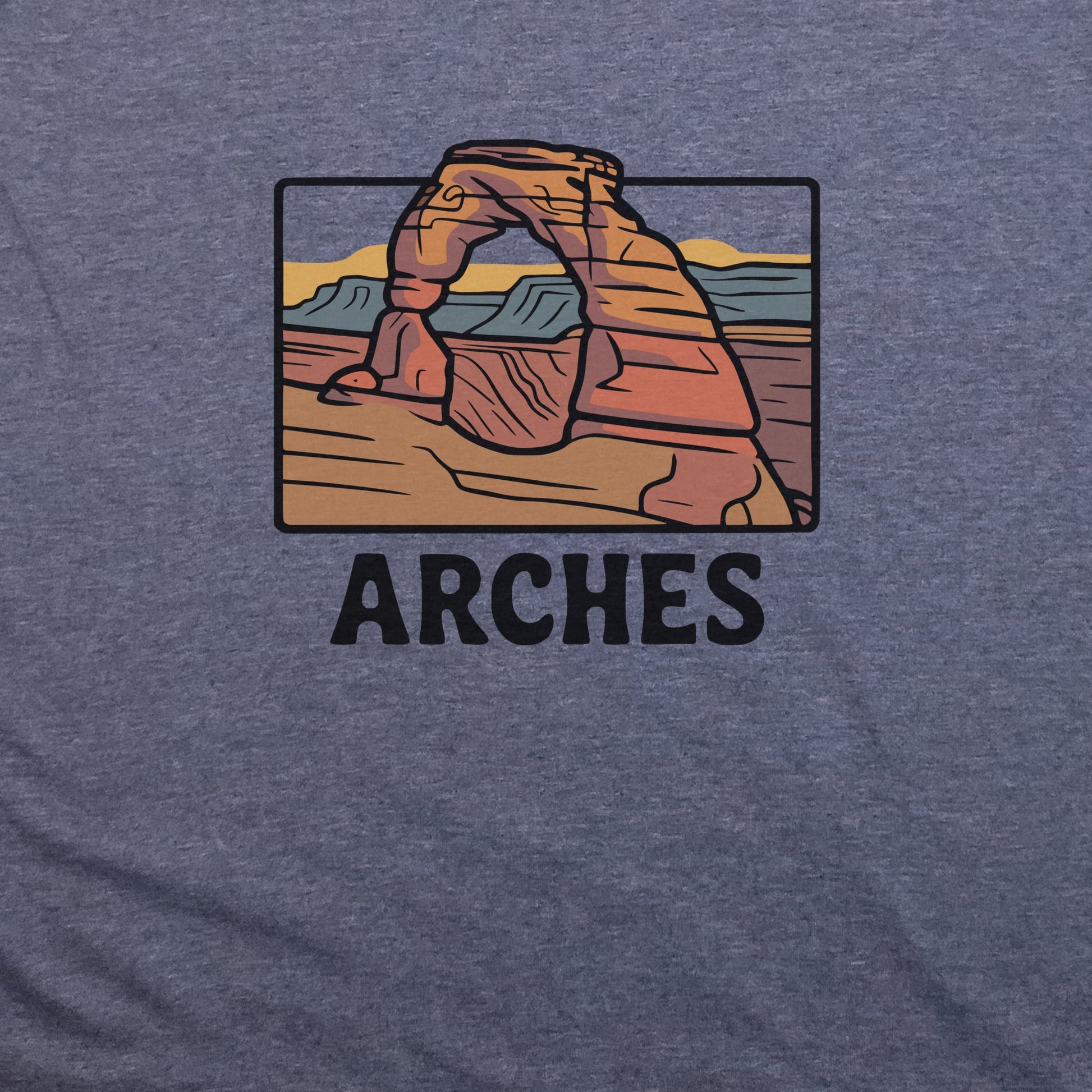 Arches National Park T-Shirt Adventure and Outdoors Themed T-Shirt