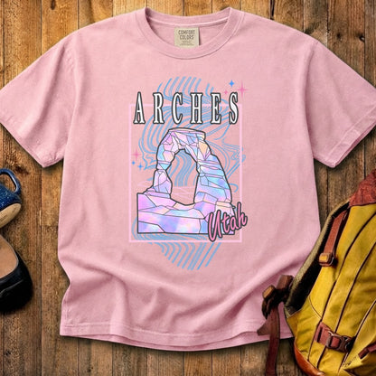 Arches Retro 80's Cotton T-Shirt