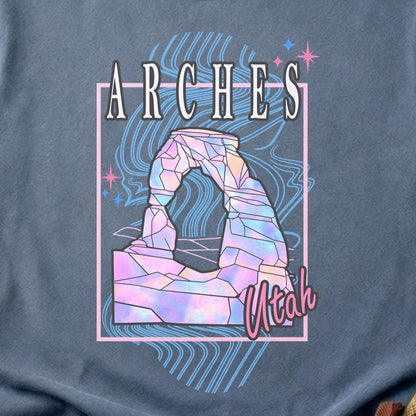 Arches Retro 80's Cotton T-Shirt