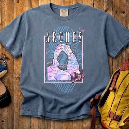 Arches Retro 80's Cotton T-Shirt