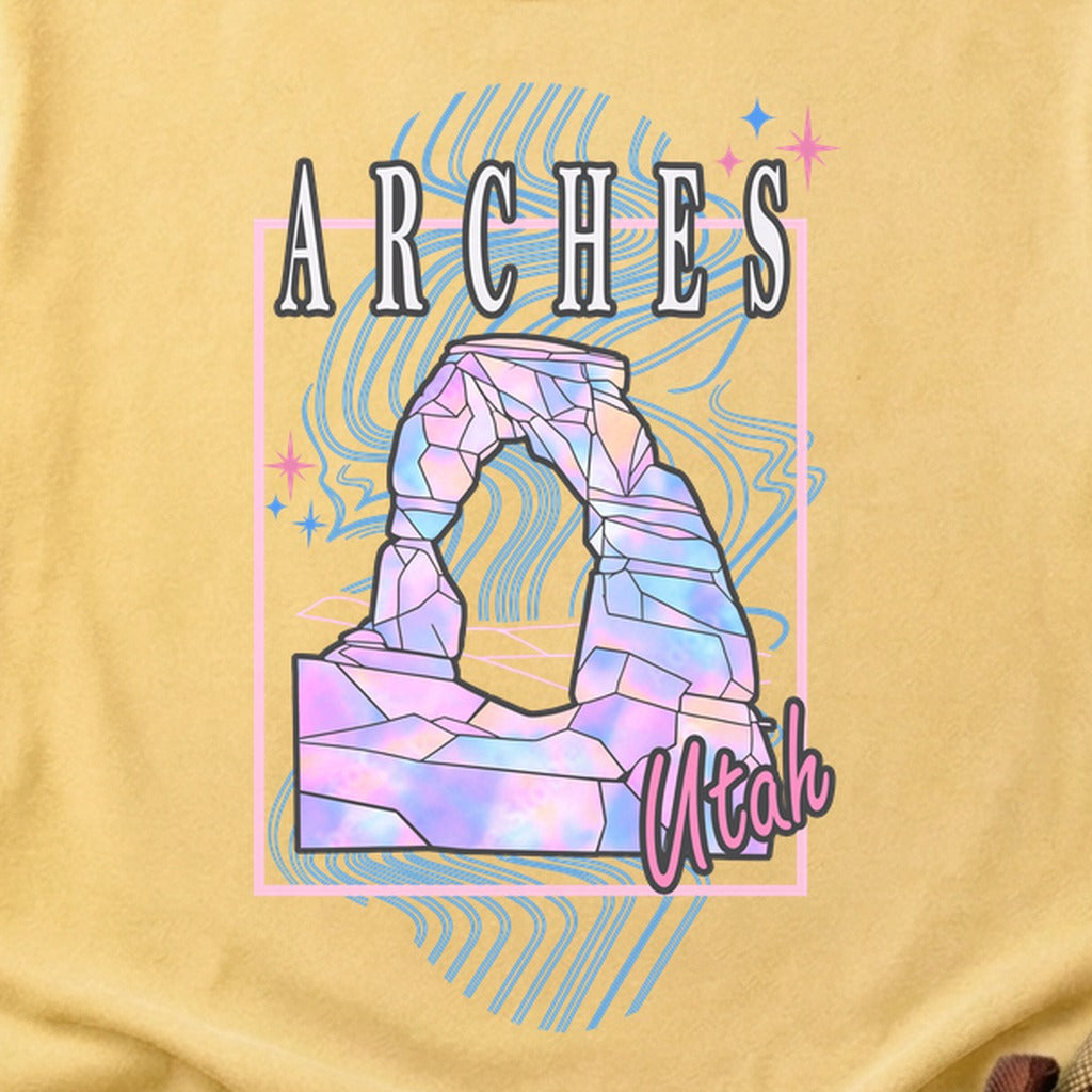 Arches Retro 80's Cotton T-Shirt