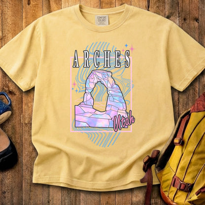 Arches Retro 80's Cotton T-Shirt