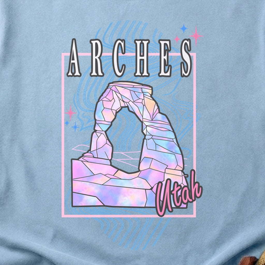 Arches Retro 80's Cotton T-Shirt