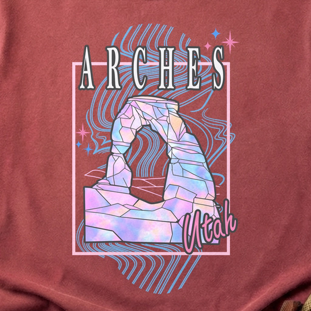 Arches Retro 80's Cotton T-Shirt