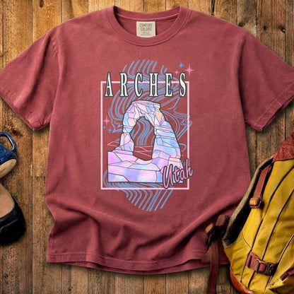 Arches Retro 80's Cotton T-Shirt