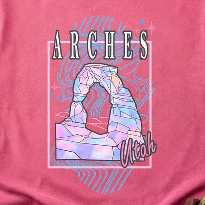 Arches Retro 80's Cotton T-Shirt