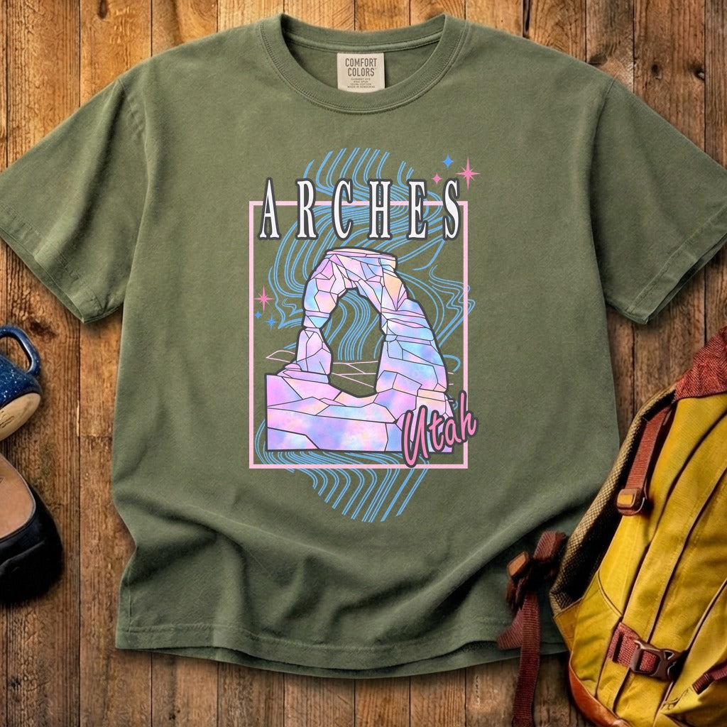 Arches Retro 80's Cotton T-Shirt