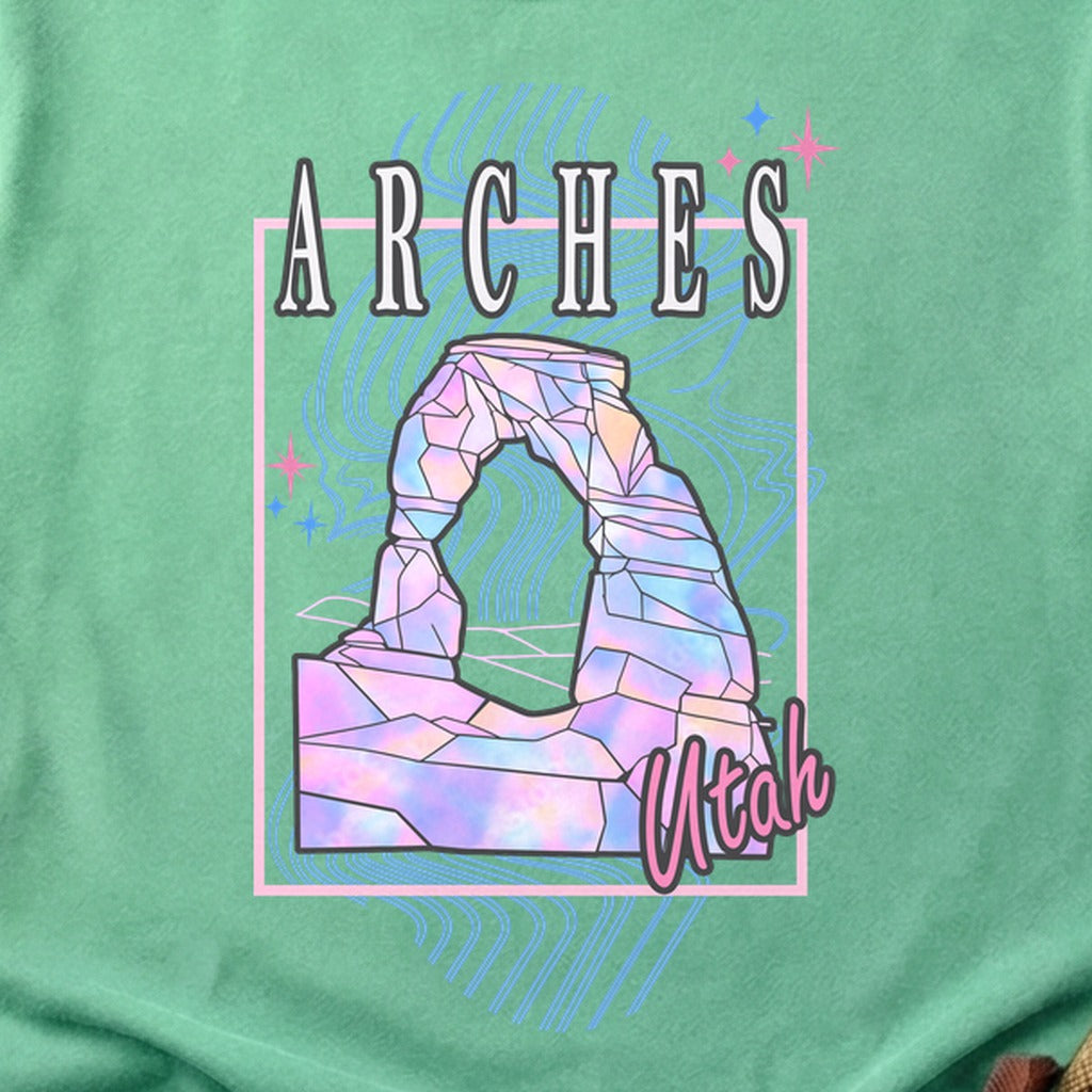 Arches Retro 80's Cotton T-Shirt