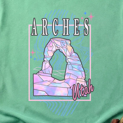 Arches Retro 80's Cotton T-Shirt