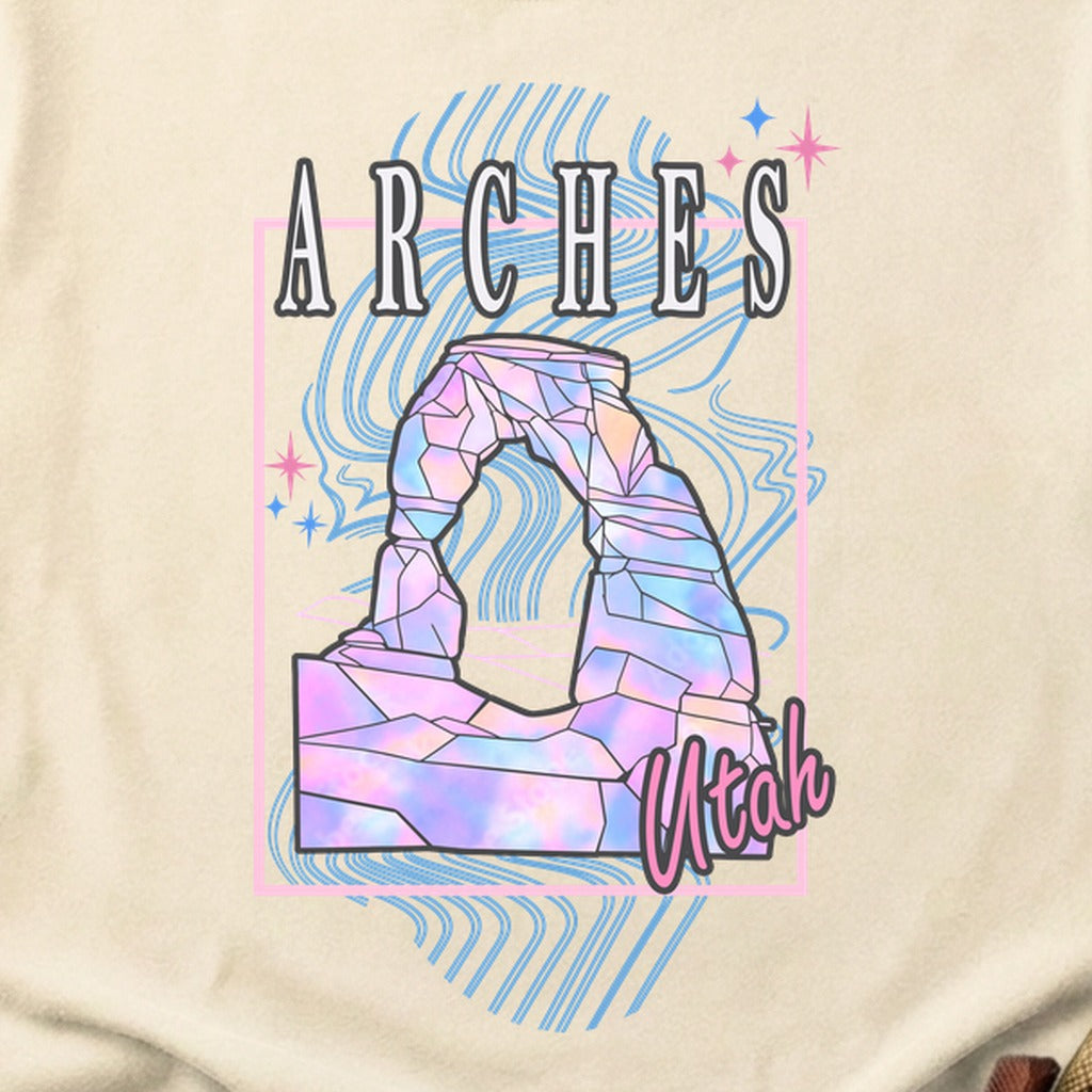 Arches Retro 80's Cotton T-Shirt