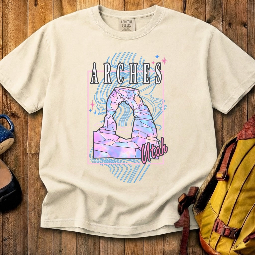 Arches Retro 80's Cotton T-Shirt