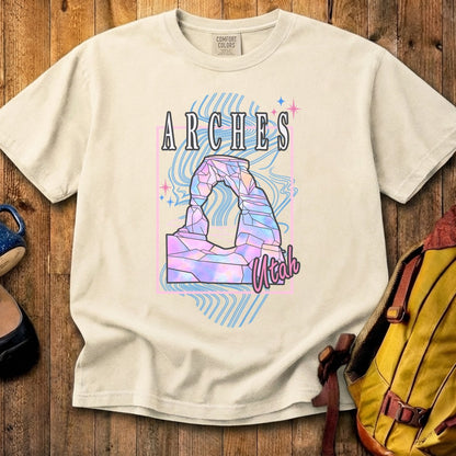 Arches Retro 80's Cotton T-Shirt