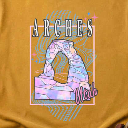 Arches Retro 80's Cotton T-Shirt