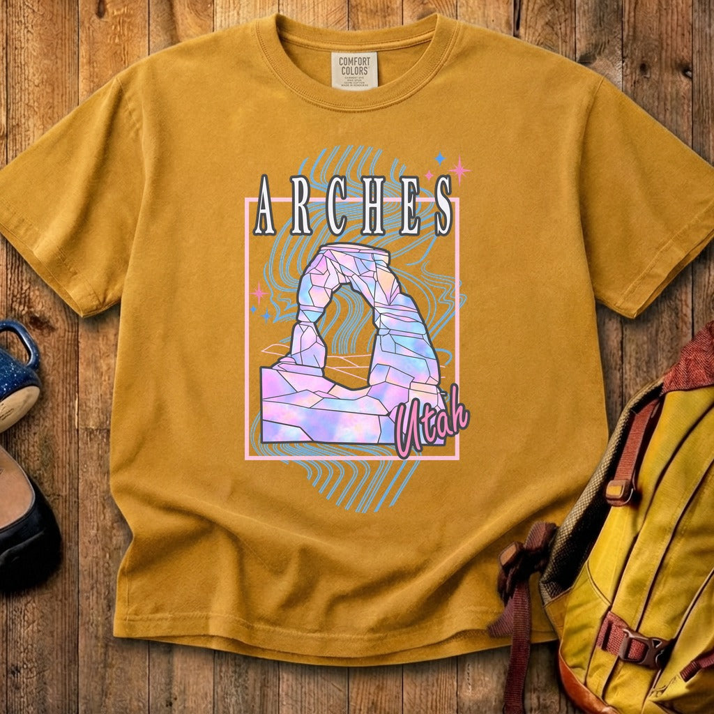 Arches Retro 80's Cotton T-Shirt