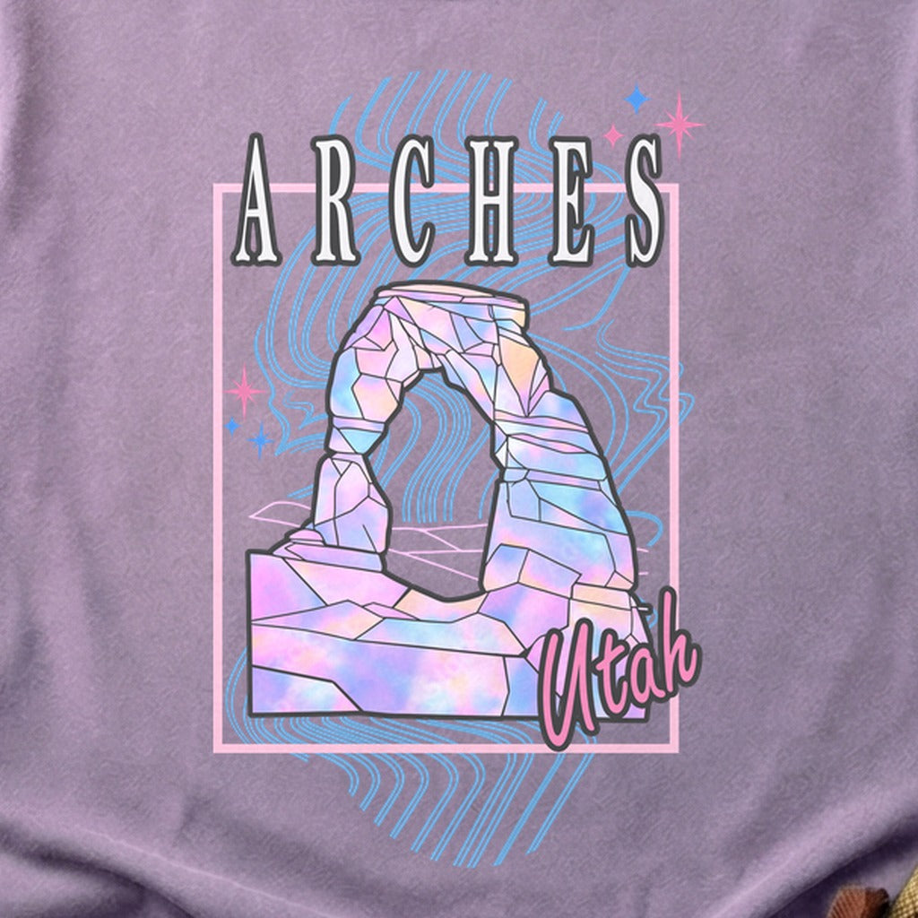 Arches Retro 80's Cotton T-Shirt