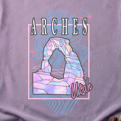 Arches Retro 80's Cotton T-Shirt