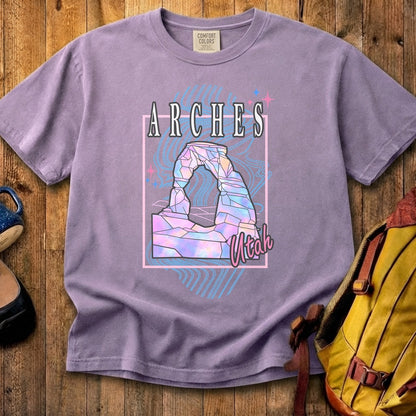 Arches Retro 80's Cotton T-Shirt