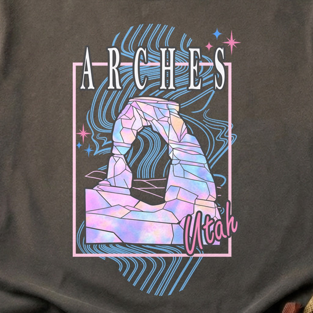 Arches Retro 80's Cotton T-Shirt