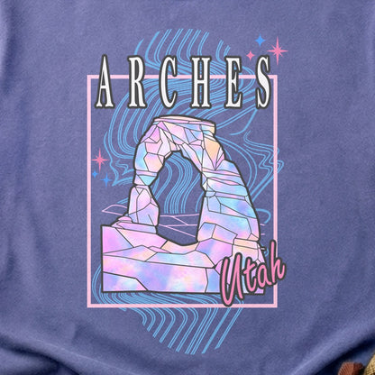Arches Retro 80's Cotton T-Shirt