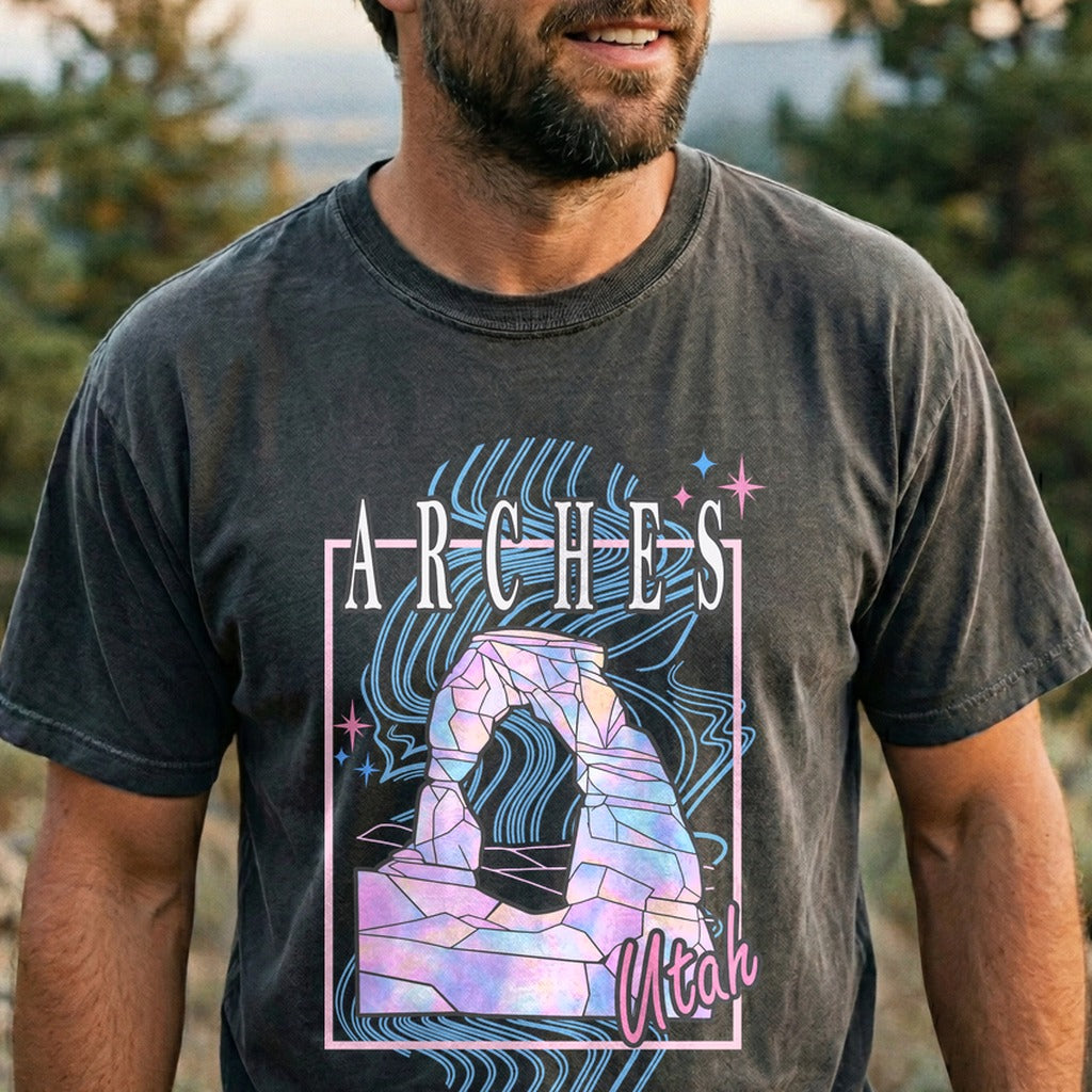Arches Retro 80's Cotton T-Shirt