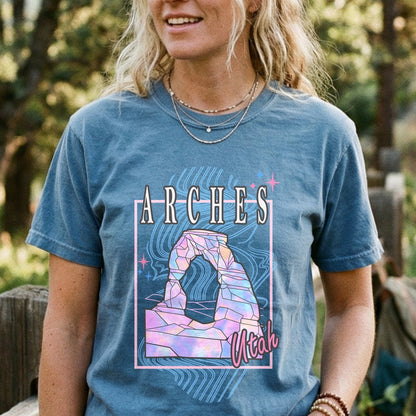 Arches Retro 80's Cotton T-Shirt