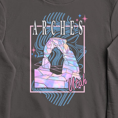 Arches Retro 80's Crewneck Sweatshirt