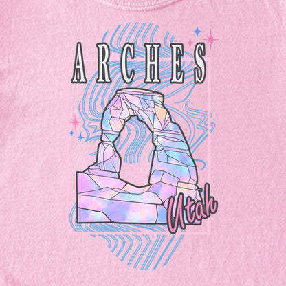 Arches Retro 80's Kids Cotton T-Shirt