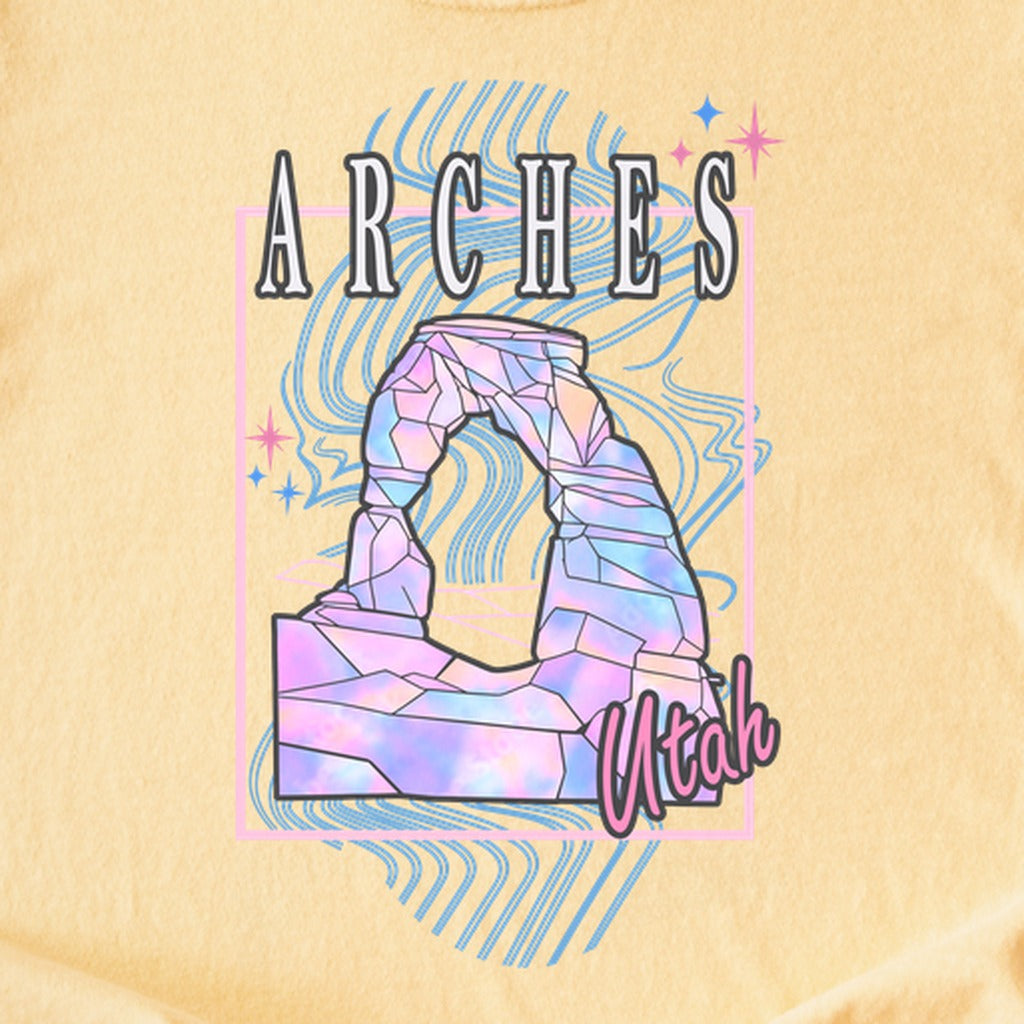 Arches Retro 80's Kids Cotton T-Shirt