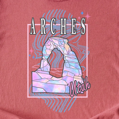 Arches Retro 80's Kids Cotton T-Shirt