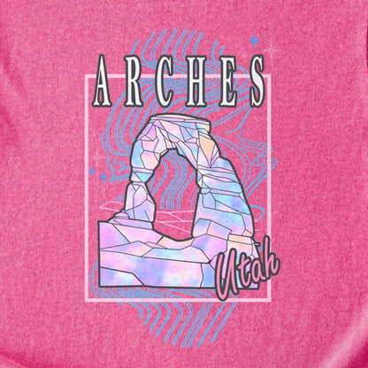 Arches Retro 80's Kids Cotton T-Shirt