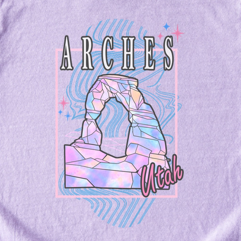 Arches Retro 80's Kids Cotton T-Shirt
